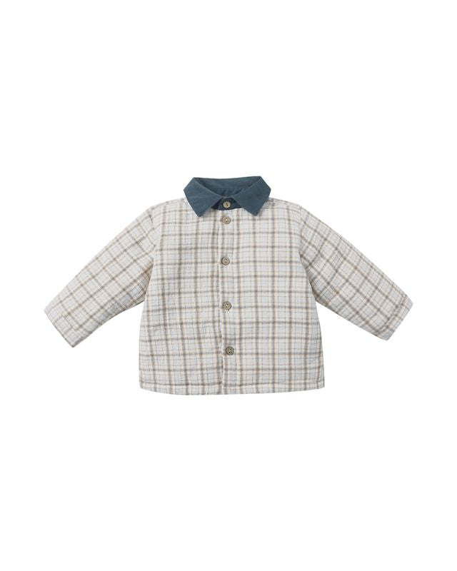 Quincy Mae Ford Jacket - Blue Plaid