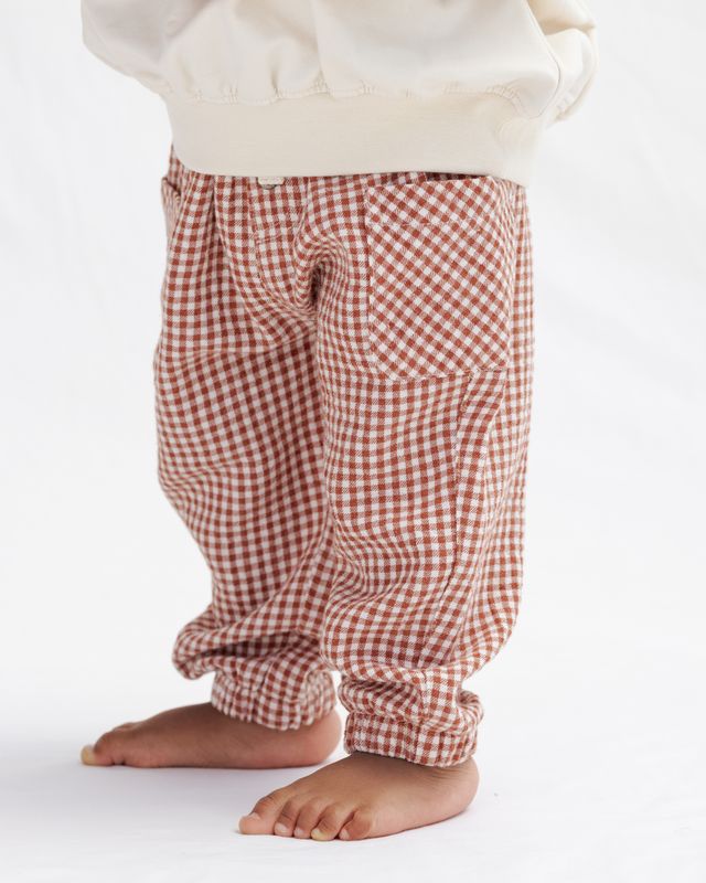 Quincy Mae Luca Pant - Red Gingham