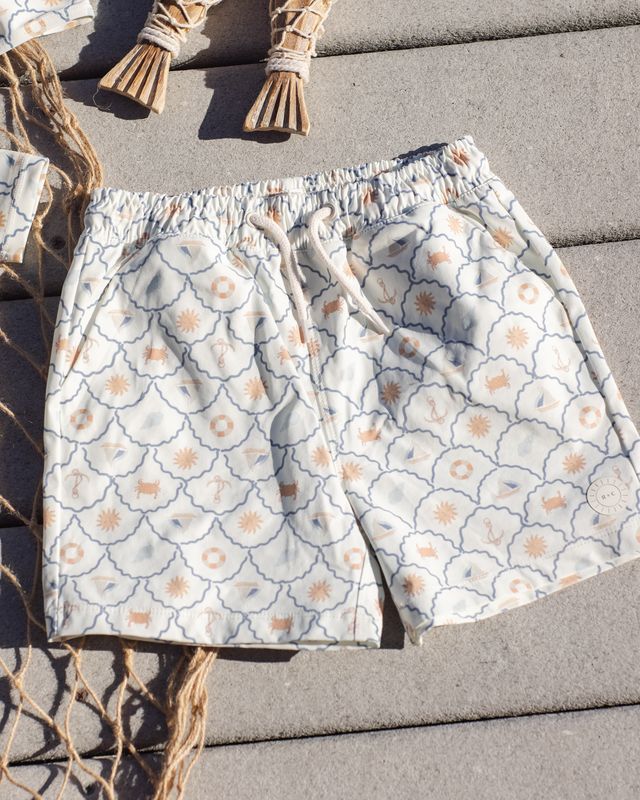 Rylee + Cru Boardshort - Nautical