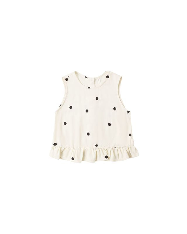 Rylee + Cru Oceanside Top - Polka Dot