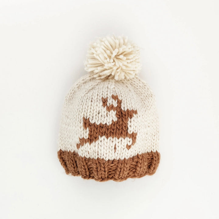 Huggalugs Oh Deer Knit Beanie Hat