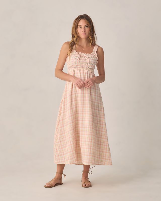 Rylee + Cru Women's Jane Dress - Summer Plaid