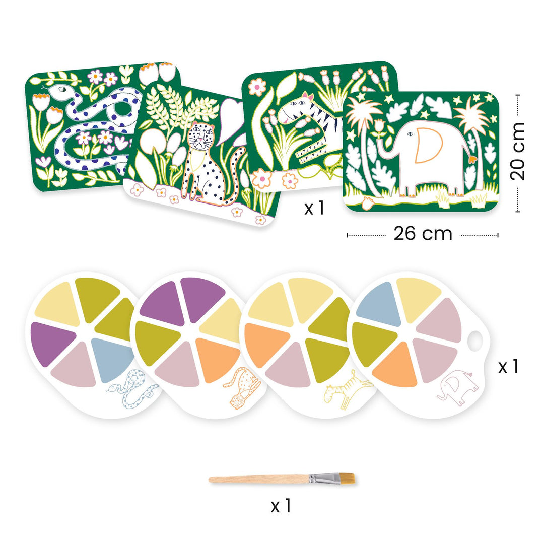 Djeco Wild Ones Paint With Water