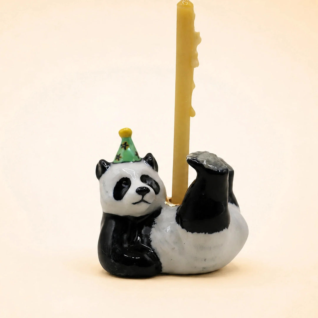 Camp Hollow Panda Cake Topper