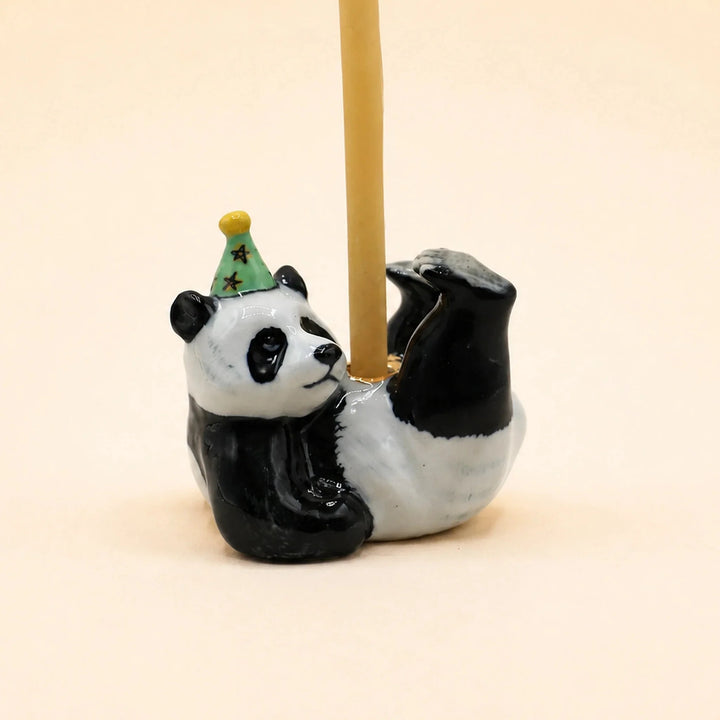 Camp Hollow Panda Cake Topper