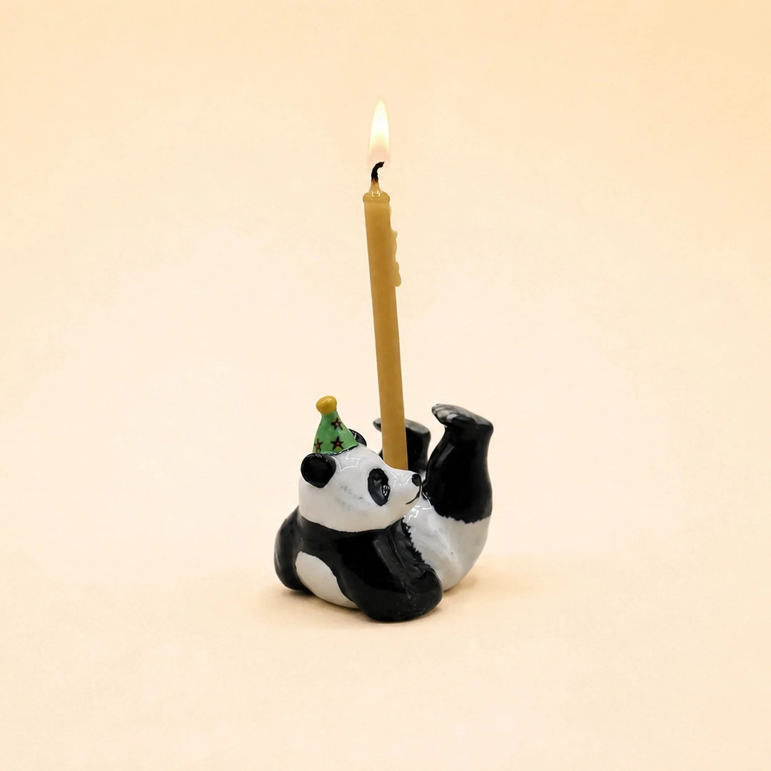 Camp Hollow Panda Cake Topper