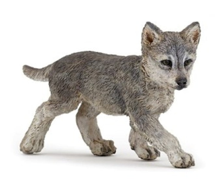 Papo Grey Wolf Cub Figurine