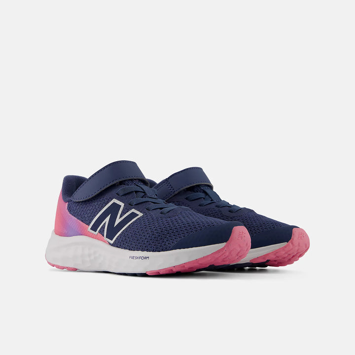 New Balance Fresh Foam Arishi v4 - Vintage Indigo, Signal Pink, Lilac Glo