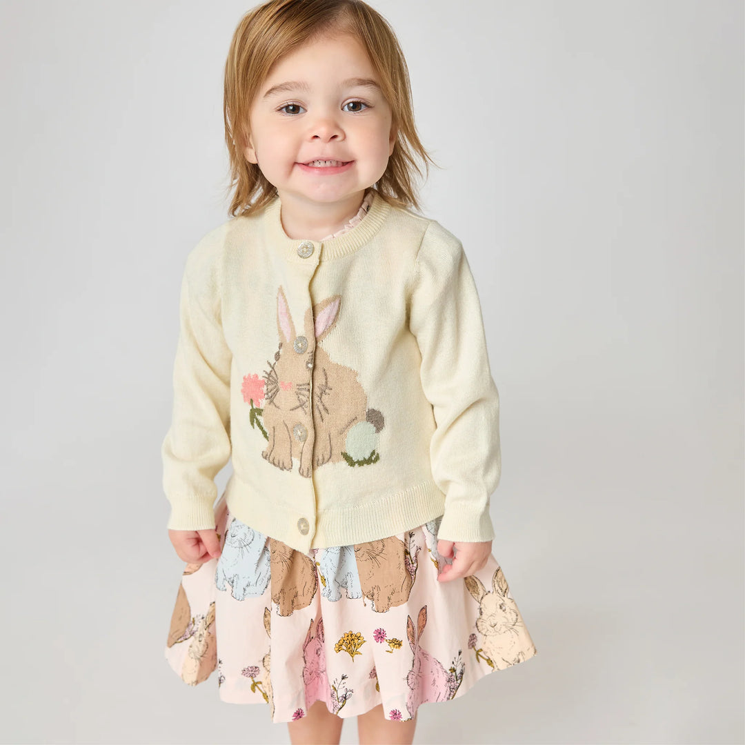 Pink Chicken Maude Sweater - Bunny