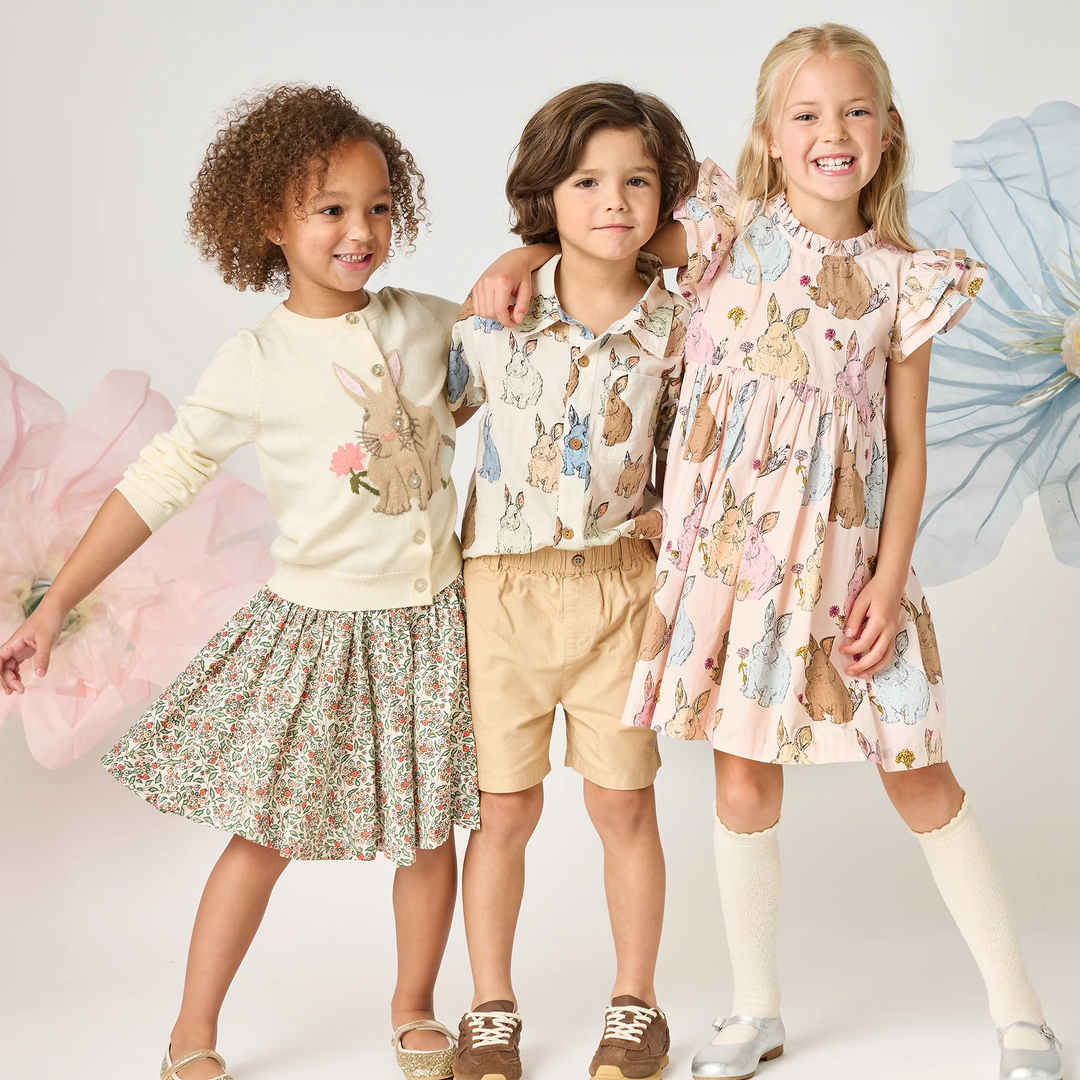 Pink Chicken Gianna Skirt - Yarrow Floral