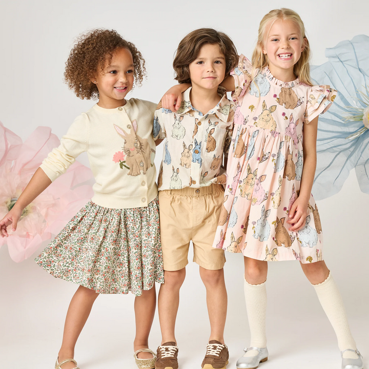 Pink Chicken Gianna Skirt - Yarrow Floral
