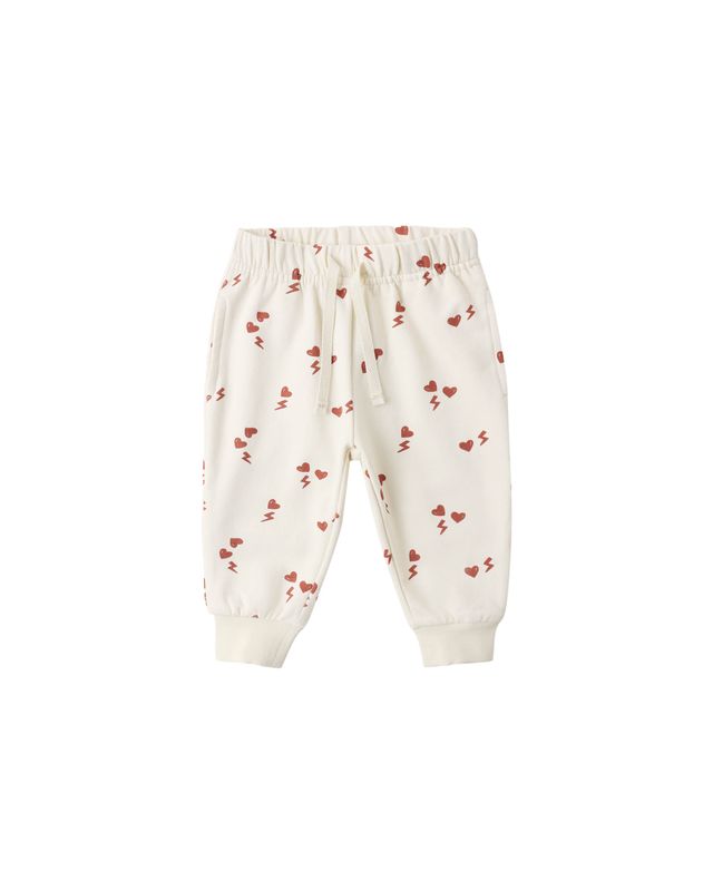 Quincy Mae Relaxed Sweatpant - Electric Heart