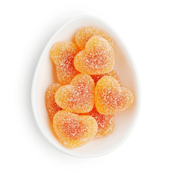 Sugarfina Peach Bellini Gummy Hearts