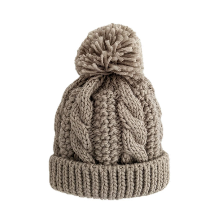 Huggalugs Cable Knit Beanie