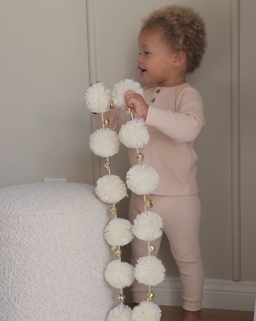 Quincy Mae Henely Knit Top - Natural