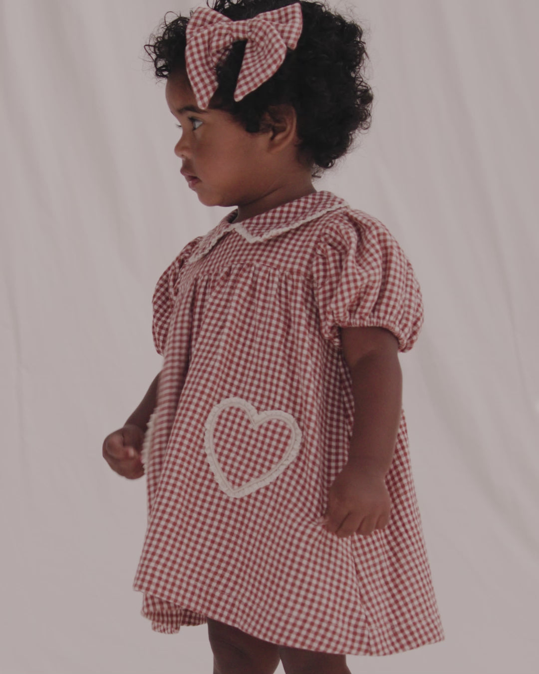 Quincy Mae Coraline Dress - Red Gingham