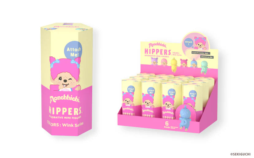 Dream Monchhichi Hippers Colors - Wink Series