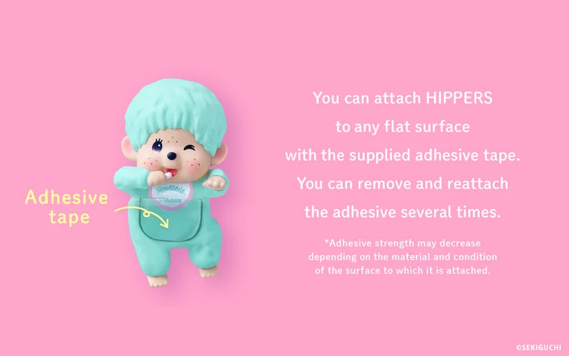 Dream Monchhichi Hippers Colors - Wink Series