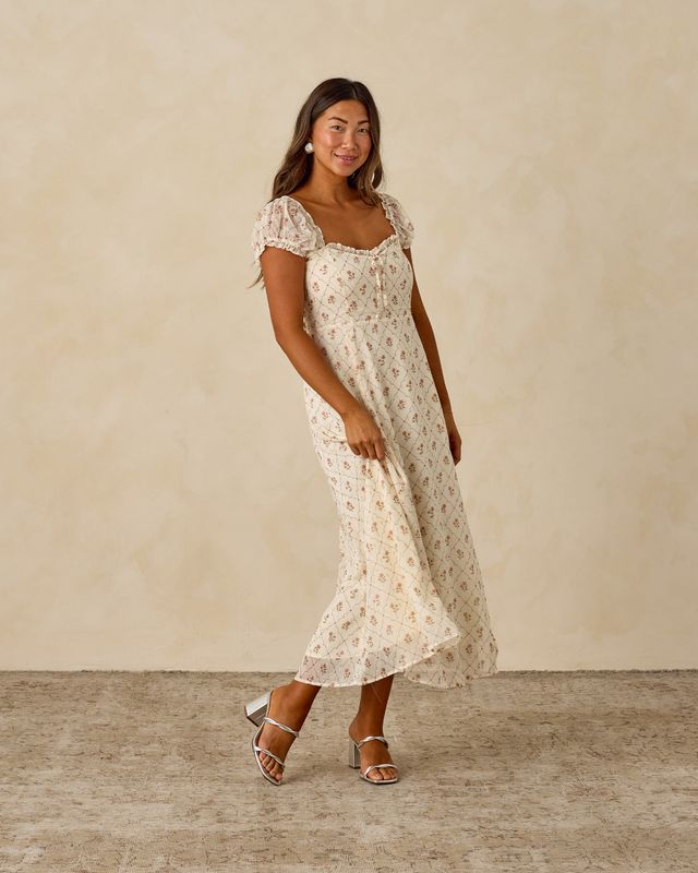 Noralee Nancy Dress - Victorian Flora