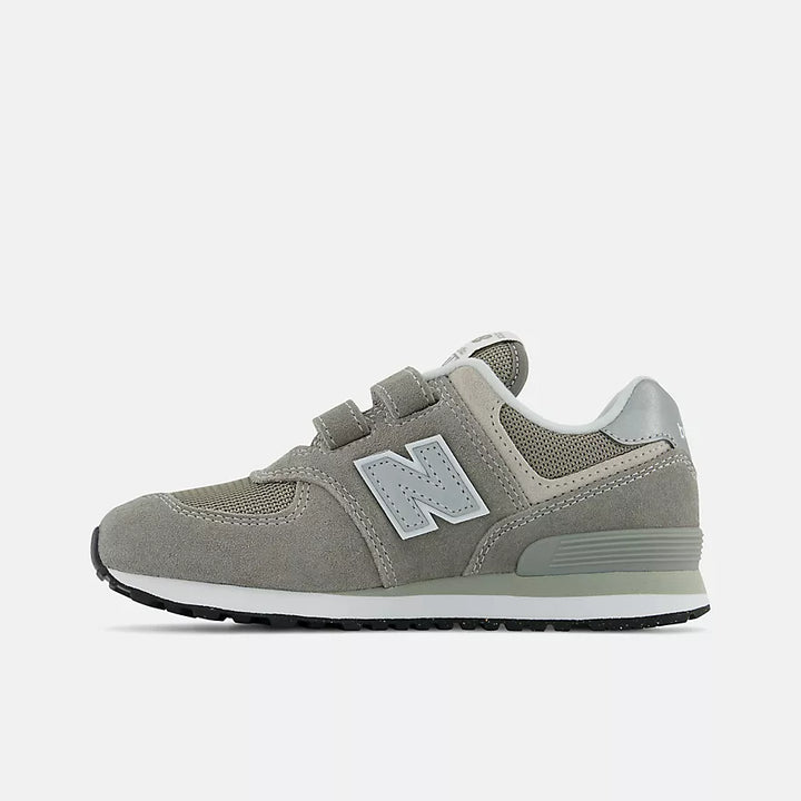 New Balance Core 574 Hook & Loop - Grey White