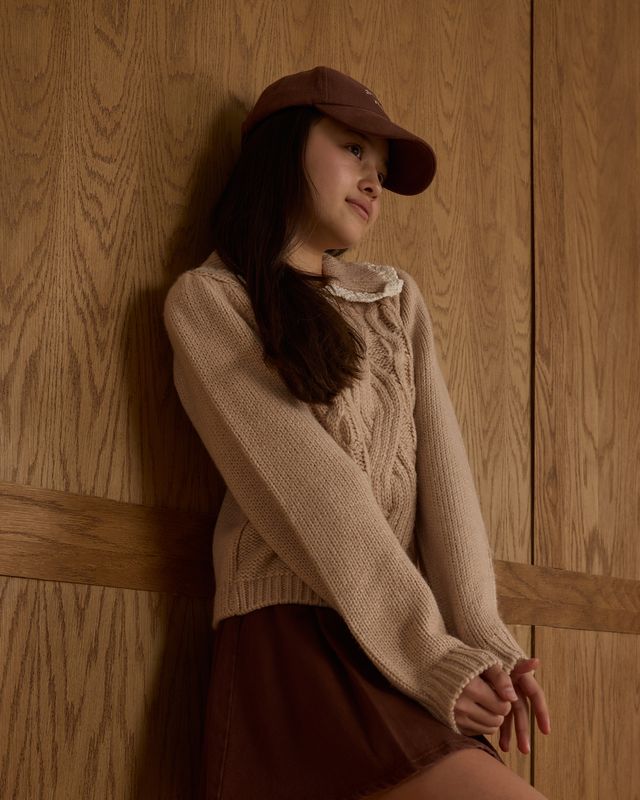 Rylee + Cru Alice Sweater - Heathered Antique