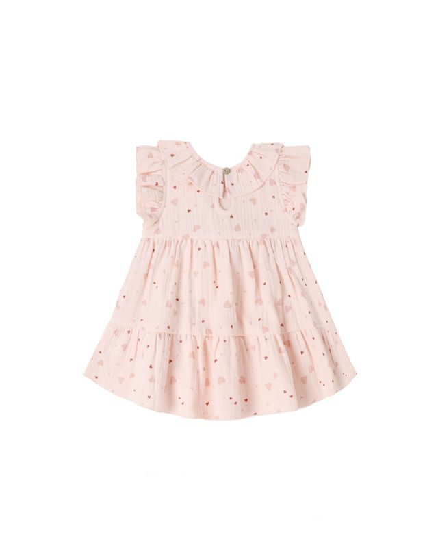 Quincy Mae Charlotte Dress - Heart Confetti