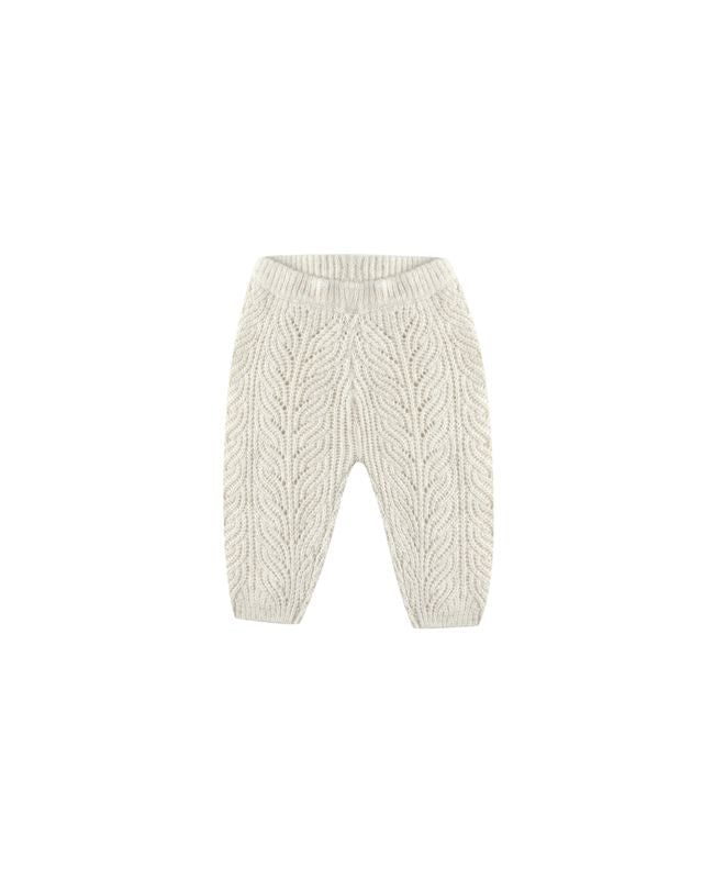 Rylee + Cru Knit Pant - Heathered Oatmeal