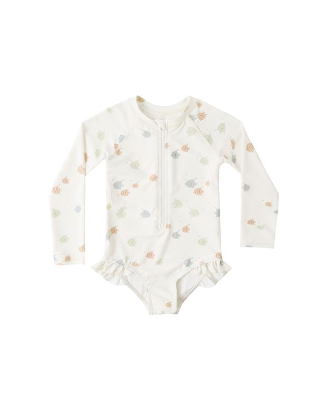 Rylee + Cru Rashguard One-Piece - Angel Fish