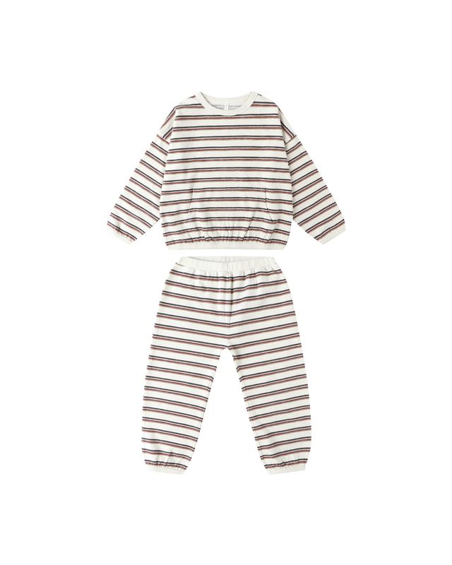 Rylee + Cru Relaxed Set - Vintage Stripe