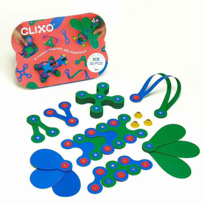 Clixo Crew Pack - Green + Blue