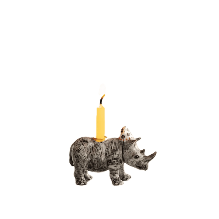 Camp Hollow Rhino Cake Topper