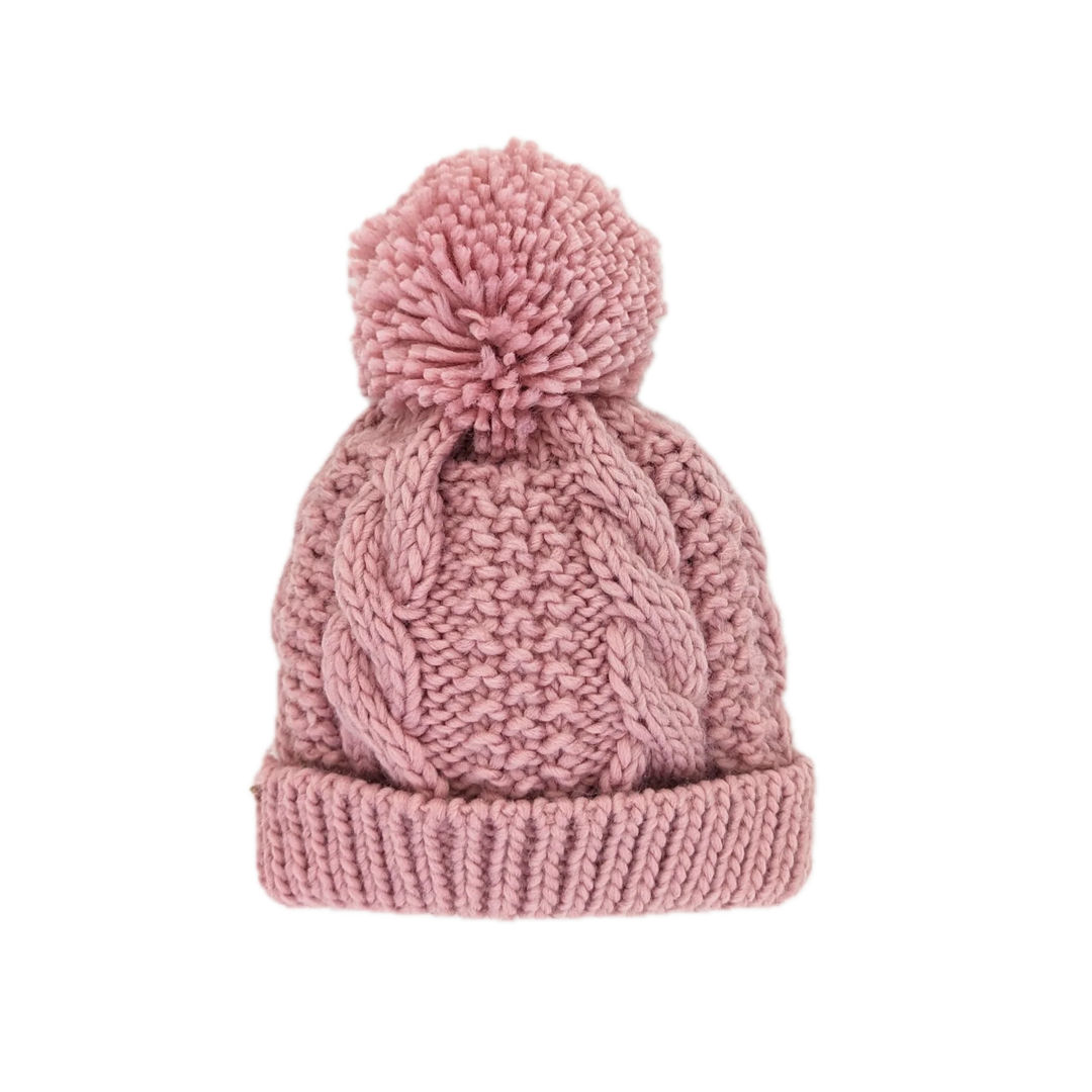 Huggalugs Cable Knit Beanie