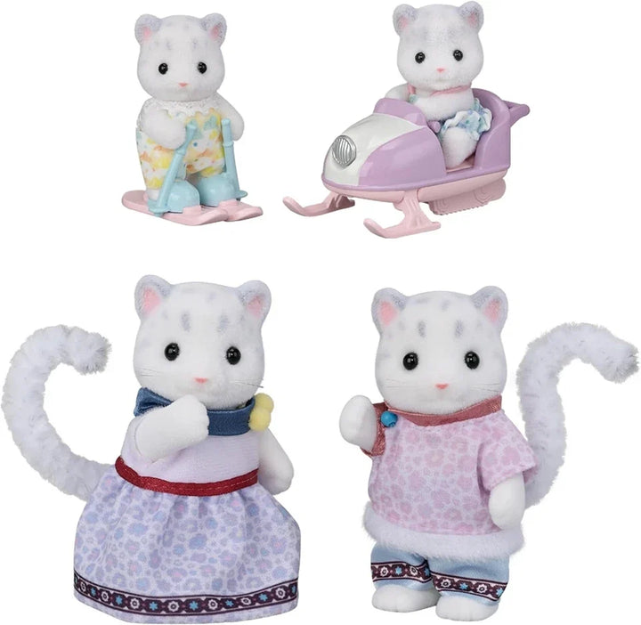 Calico Critters Snow Leopard Family
