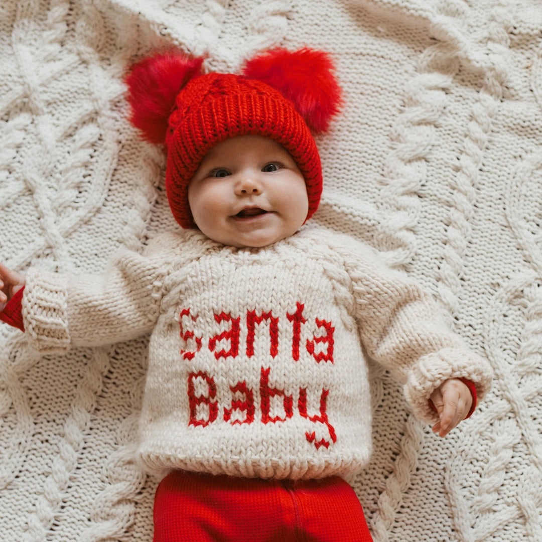 Huggalugs Santa Baby Crewneck Sweater