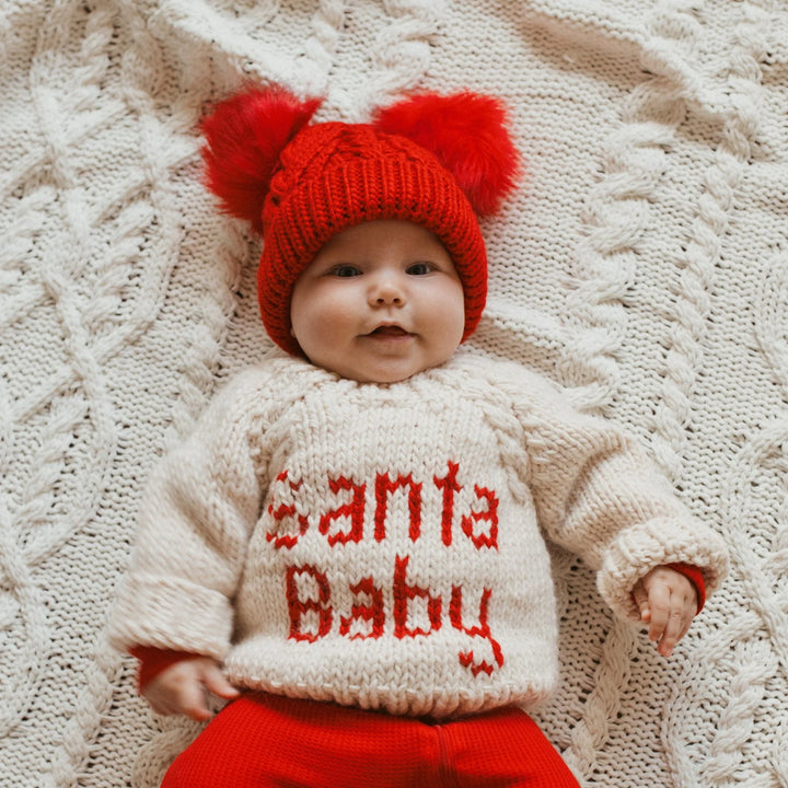 Huggalugs Santa Baby Crewneck Sweater