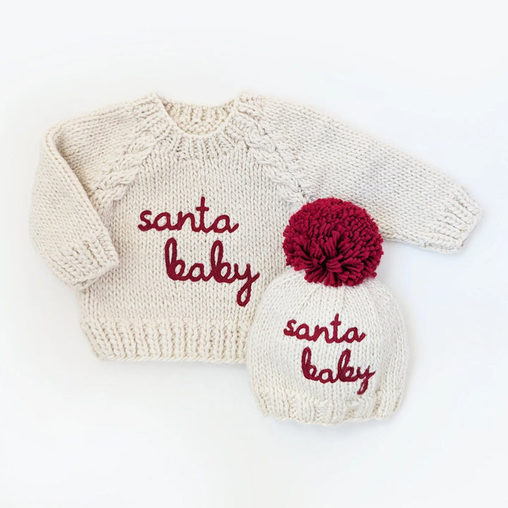 Huggalugs Santa Baby Crew Neck Sweater