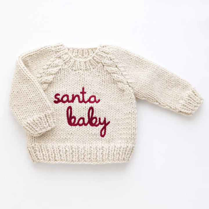 Huggalugs Santa Baby Crew Neck Sweater