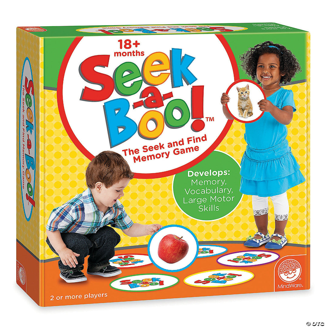 Mindware Seek-a-Boo!™ Seek-and-Find Toddler Memory Game