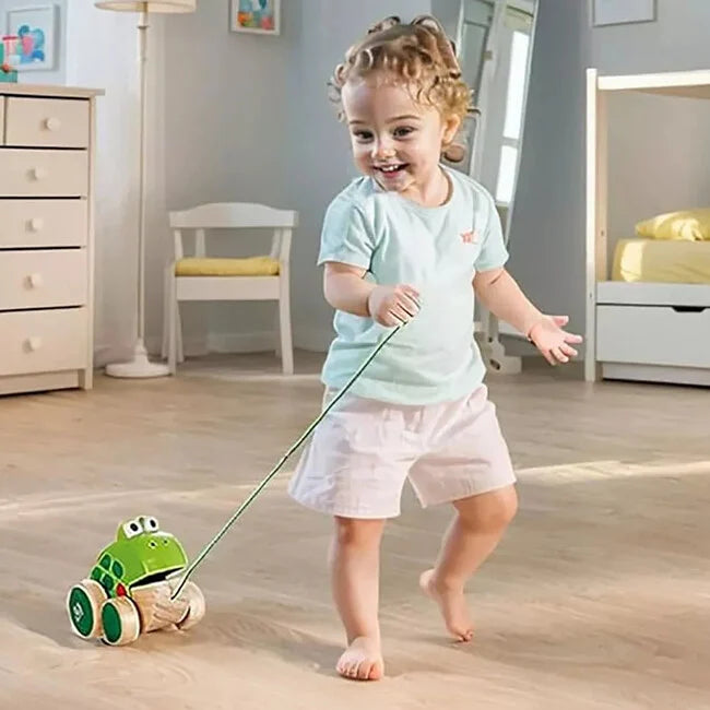 Hape Frog Pull Along
