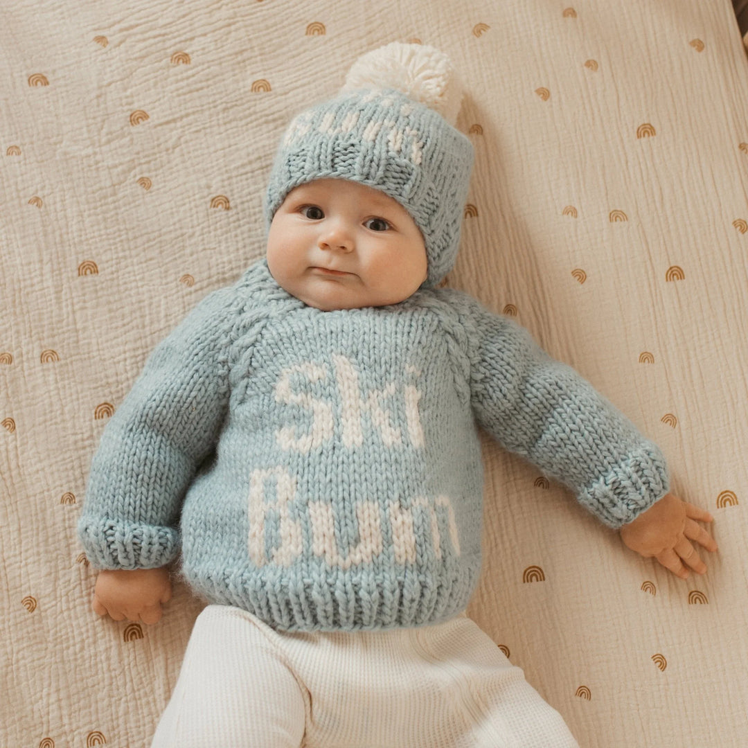 Huggalugs Ski Bum Crew Sweater - Surf
