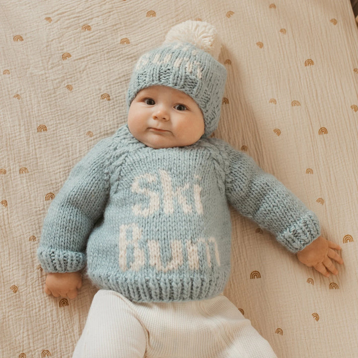 Huggalugs Ski Bum Crew Sweater - Surf