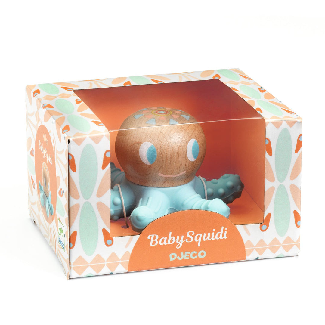 Djeco Baby White Baby Squidi