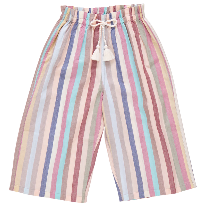 Pink Chicken Theodore Pant - Multi Vintage Stripe