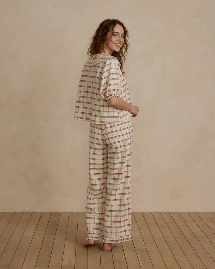 Rylee + Cru Ruffle Pajamas - Holiday Plaid