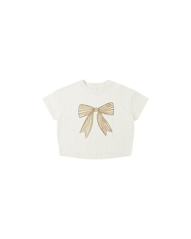 Rylee + Cru Boxy Tee - Bow