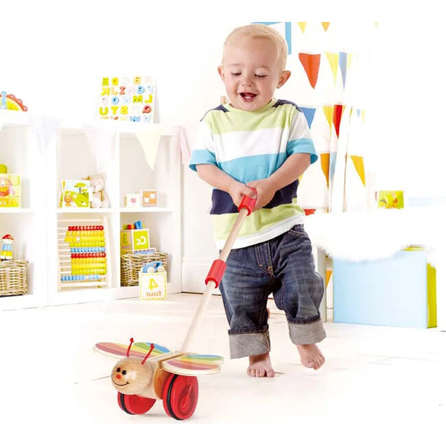 Hape Butterfly Push Toy