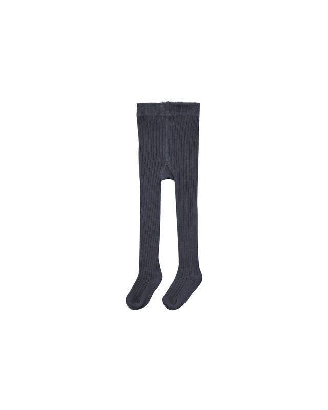 Rylee + Cru Ribbed Tights - Navy