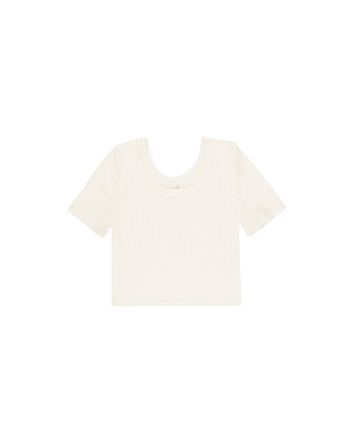 Rylee + Cru Pointelle Tee