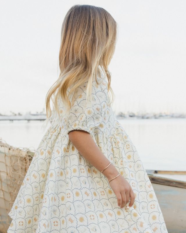 Rylee + Cru Rose Dress - Nautical