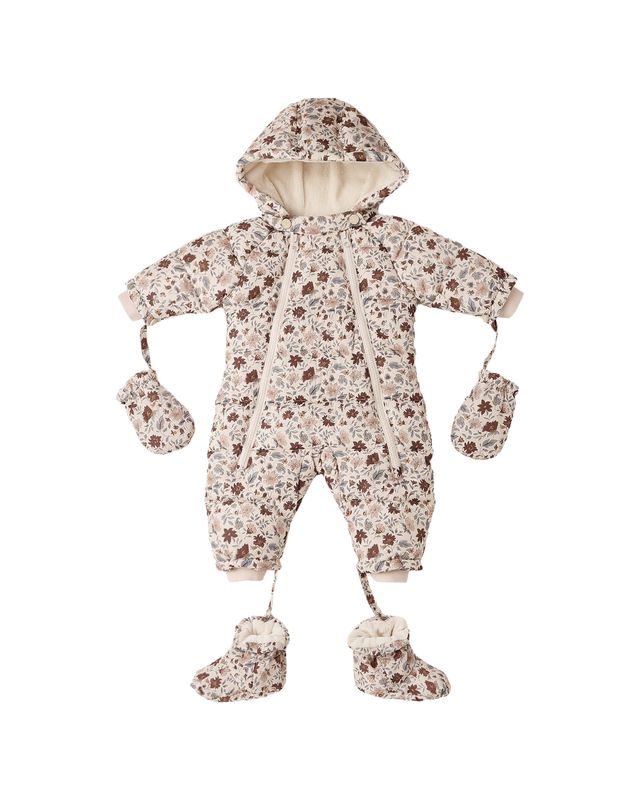 Rylee + Cru Puffer Snowsuit - Posy